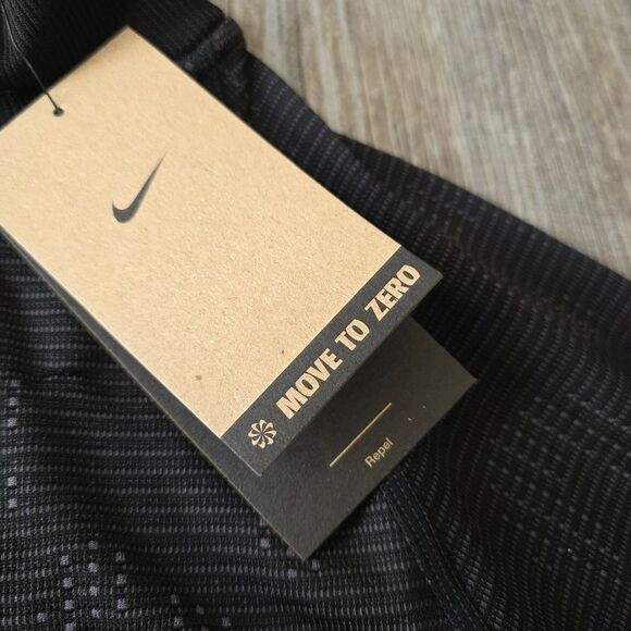 Nike Pinmacle Running Division Men's Jacket Water Repellent Black S Quarter Zip - Picture 8 of 15